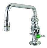 T&S Brass BL-5755-01 Lab Faucet with Single Temperature, 9-Inch Swing Nozzle, Stream Regulator Outle