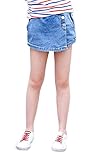 (チェリーレッド) CherryRed 子供 女の子 男の子 子供 ショートパンツ ハーフパンツ 夏物 デニム120 ブルー