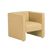 arne ソファー 1人掛け 肘付き 布張り ファブリック リビング プチコンパクトソファ P+ 1P PC300 No.25 モカ