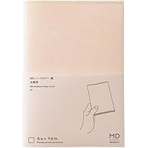 mimiスパーゴ　ナチュラル台紙15ずつと台紙カバー16ずつのセット ミドリ MDノートカバー 文庫サイズ