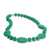 Chewbeads Perry Necklace - Teething Jewelry - 15 Inch Length - Emerald Green by Chewbeads [並行輸入品]