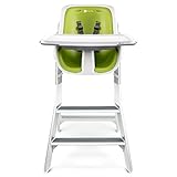 4moms High Chair, White/Green [並行輸入品]