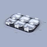 Gomard（TM）釣りボックスタックル防水フライフィッシングルアーフック収納ケース