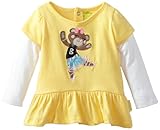 Watch Me Grow 。By Sesame Street baby-girls NB Dancing Bearドレスとレギンス カラー: イエロー