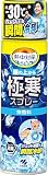 熱中対策 服の上から極寒スプレー 無香料 ジェット冷気で瞬間冷却 330ML 小林製薬