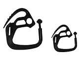 Shatex hk24001b 24パックHangers、プラスチック吊りフックfor Shadeファブリック