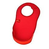 Bibetta ビベッタ 防水くるくるエプロン ウルトラビブ M ミディアム Red レッド