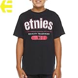 ETNIES エトニーズ キッズ TシャツARCHY YOUTHネイビーNO18 XLサイズ