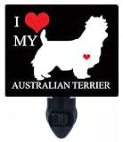 Night Light – I Heart My Australian Terrier – 犬ペットLove