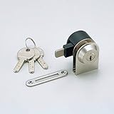 シリンダー ガラス錠 【LAMP】 スガツネ 1300GL-D 《同番》 【5、6、8mm】 家具用 鍵 ガラス用 ロック