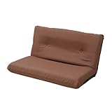 JK Wウレタンソファ 2人掛け フロアソファ ZSY-WSOFA-BR ブラウン