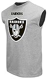 Oakland Raiders NFL Critical Victory 9マッスルシャツメンズグレービッグ＆トールサイズ 2XT