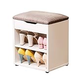 BEYONDA シューズボックス 下駄箱 靴 収納 キャビネット 収納 整理 木製 ホワイト DHTHH-XT01-40-W-H