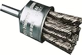 United Abrasives/SAIT 06704 1-Inch by .020 Knot Type End Stainless Steel Brush, 1-Pack by "United Ab
