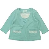 (日本製) Pample Mousse(パンプルムース) ミニドビー接結レース使いトレーナー 95cm/サックス NO.DP-51212