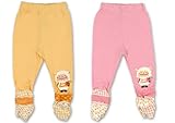 (サニーシープ)Sunny Sheep 【SunnySheep】 サニーシープ スムス綿 水玉柄 チェック柄 花柄 ボーダー柄 ひつじちゃんプリント ギャザー裾パンツ 80cm/90cm/95cm 9