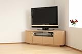 【 コーナーテレビ台　コーナーTVボード 】 モード 110 ハードメープル