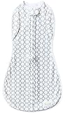 Woombie Convertible Unvented Nursery Swaddling Blankets, MOD Circles, 14-19 Pound by Woombie