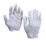 Aviditi GLV1013S Cotton Inspection Gloves, 2.5 oz. - Small (Case of 24) by Aviditi
