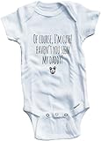 Baby Tee Time Boys 'もちろん、私はキュート。Have You Seen My Dad カラー: ホワイト