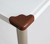 Gebosi コーナークッション ソフト コーナーガード ベビー用 超弾力 大きサイズ 赤ちゃんとご年配の方のケガ防止 テーブルや戸棚などの家具のエッジを保護して 粘着力が抜群 両面テープ付き 家具保