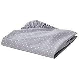 Circo Fitted Crib Sheet - Grey Dot by Circo