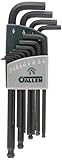 Allen 56601G 13-Key SAE Magnetic Ball-Plus Hex Key Set [並行輸入品]