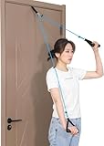 肩甲骨ストレッチャー 肩 リハビリ プーリー 四十肩 器具 肩ストレッチ 肩関節エクササイズ（青）