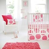 New Arrivals 3 Piece Crib Bed Set, Spot on Fucshia by New Arrivals