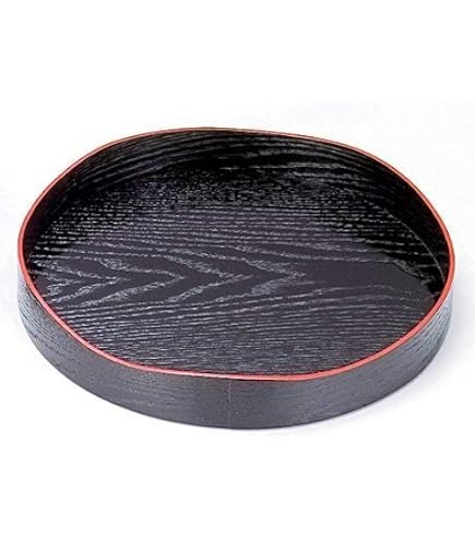 Amazon｜茶道具 煎茶道具 真塗 四方盆 小 三器盆 拝見盆 唐物 16.5 