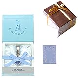 メモリアルギフト 出産祝い 名入れ 純銀のベビースプーン ピーターラビット 通常大人ラッピング