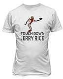 KingsスポーツSan Francisco Rice Tecmo TouchdownメンズTシャツ