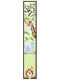 The Kids Room by Stupell Whimsical Jungle Growth Chart [並行輸入品]