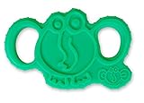 oogaa Baby Silicone Elephant Teether - Easy Clean, Baby Safe - 8 x 3.5in - Green by oogaa