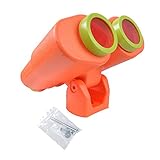Toyment子供玩具、双眼鏡　アウトドア、望遠鏡、アクセサリー、テレスコープ小型 (オレンジ)