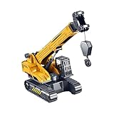 GUOOL 建設車両おもちゃクローラークレーン遊び車両幼児向け早期教育玩具エンジニアリングトラックエンジニアリング車両