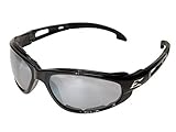 Edge Eyewear Dakura-Black / Silver Mirror Lens with Gasket [並行輸入品]