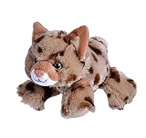 Wild Republic ボブキャット ぬいぐるみ 動物 ぬいぐるみ 子供用 ギフト Hug'Ems 7インチ