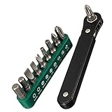 10 In 1 Alloy Steel Multifunction Ratchet Screwdriver Set