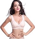 Topwhereコットン授乳ブラマタニティ、授乳 US サイズ: S