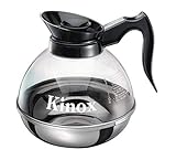 Kinox コーヒーセーフデキャンタ S/S ボトム プラスチックボディ 64オンス 64 OZ