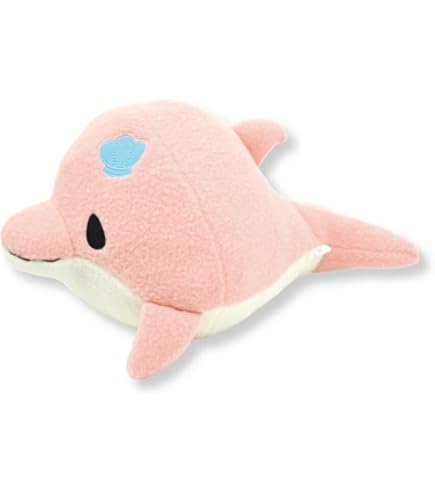 Amazon.co.jp: みいるか ゆるいるか BIGぬいぐるみ アオイルカ ピンク