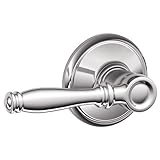 Schlage F10 BIR 625 16-080 10-027 Birmingham Hall and Closet Lever, Bright Chrome [並行輸入品]