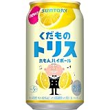トリスハイボール くだものトリス（れもんハイボール）350ml×24本 [サントリー ウイスキー 日本]