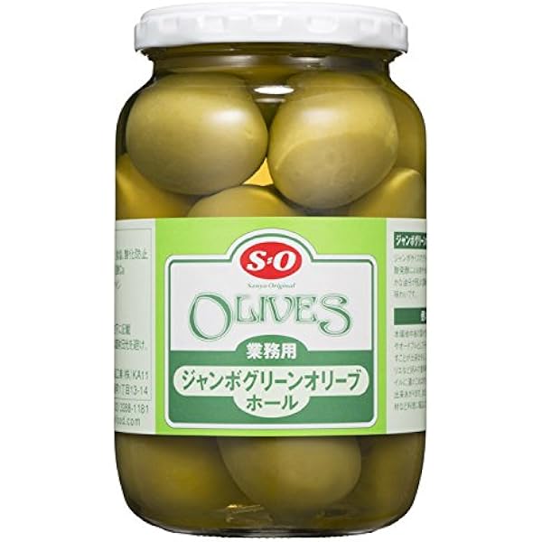Amazon.co.jp: SO ピテットジャンボグリーンオリーブ 385g