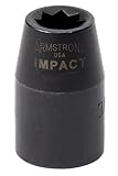 Armstrong 20-820D 1/2-Inch Drive 12 Point Impact Socket, 5/8-Inch by Apex Tool Group