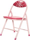 不二貿易 キッズフォールディングチェアー ピンク 折り畳み式 94629
