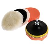 6枚/セット バフ研磨 カー研磨用 カーにワックスを塗る スポンジパッド 5インチ