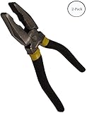 6 Inch Drop Forged Steel Combination Pliers : ( Pack of 2 Pcs. ) by ToolUSA