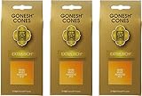 【3個セット】 ガーネッシュ(GONESH) インセンス コーン エクストラリッチ ムスク 25個入 (お香)